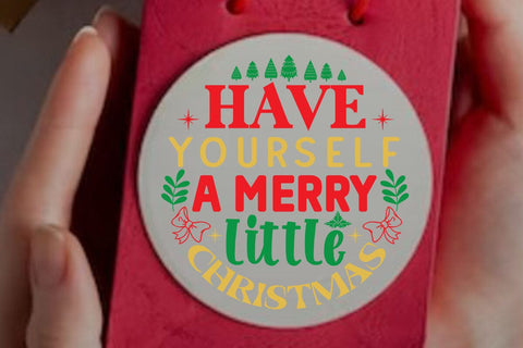 Have yourself a merry little christmas SVG Angelina750 
