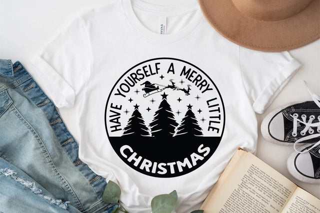 Have yourself a merry little christmas SVG Angelina750 