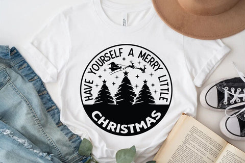 Have yourself a merry little christmas SVG Angelina750 