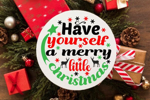 Have yourself a merry little christmas SVG Angelina750 