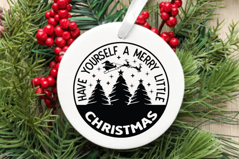 Have yourself a merry little christmas SVG Angelina750 