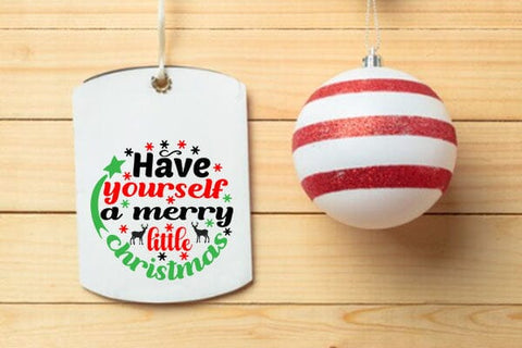 Have yourself a merry little christmas SVG Angelina750 