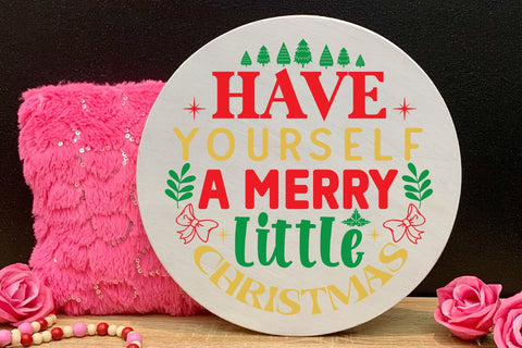 Have yourself a merry little christmas SVG Angelina750 