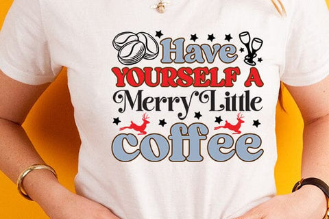 Have yourself a merry little coffee SVG Angelina750 