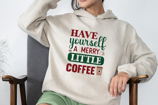 Have yourself a merry little coffee SVG Angelina750 