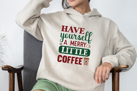 Have yourself a merry little coffee SVG Angelina750 