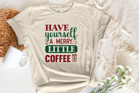 Have yourself a merry little coffee SVG Angelina750 