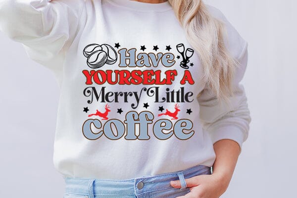 Have yourself a merry little coffee SVG Angelina750 