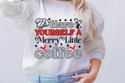 Have yourself a merry little coffee SVG Angelina750 