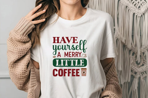 Have yourself a merry little coffee SVG Angelina750 
