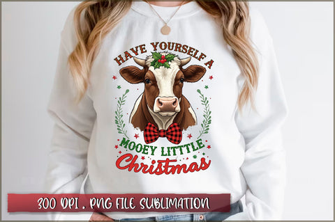 Have yourself a mooey little christmas Sublimation Sublimation Shetara Begum 