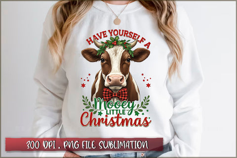 Have yourself a mooey little christmas Sublimation Sublimation Shetara Begum 