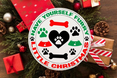 Have Yourself A Furry Little Christmas - Personalized Ornament For