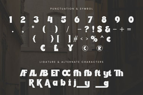 Havernost Display Font Font Irvan Randi 