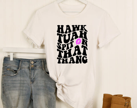 Hawk Tuah SVG Bundle, 8 Designs, Hawk Tuah Spit On That Thang SVG SVG HappyDesignStudio 