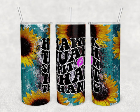 Hawk Tuah Tumbler Wraps Bundle, 20 Oz Skinny Tumbler Sublimation Designs, Seamless Hawk Tuah Tumbler PNG, Spit On That Thang, 5 Designs Sublimation HappyDesignStudio 