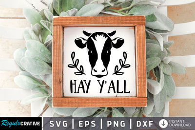 Hay yall SVG design SVG Regulrcrative 