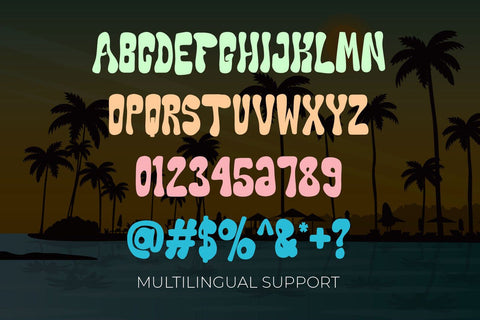 Hayoo Holiday - Quirky Display Font Font Mozzatype 