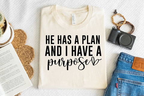 He has a plan and i have a purpose Sleeve SVG Design, Christian Sleeve SVG, Faith SVG Design, Jesus Sleeve SVG SVG Regulrcrative 