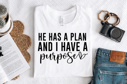 He has a plan and i have a purpose Sleeve SVG Design, Christian Sleeve SVG, Faith SVG Design, Jesus Sleeve SVG SVG Regulrcrative 