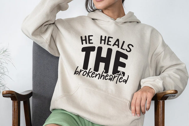 He heals the brokenhearted SVG Angelina750 