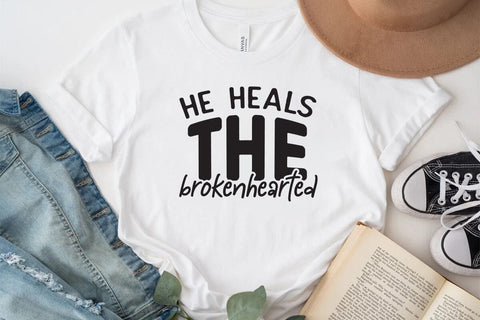 He heals the brokenhearted SVG Angelina750 