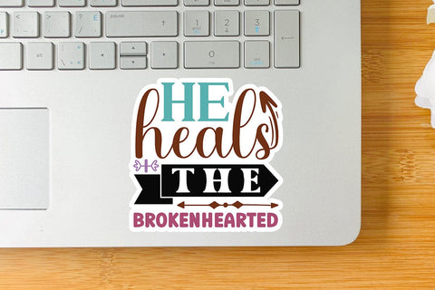 He heals the brokenhearted SVG Angelina750 