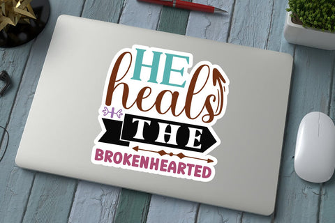 He heals the brokenhearted SVG Angelina750 