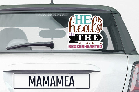 He heals the brokenhearted SVG Angelina750 