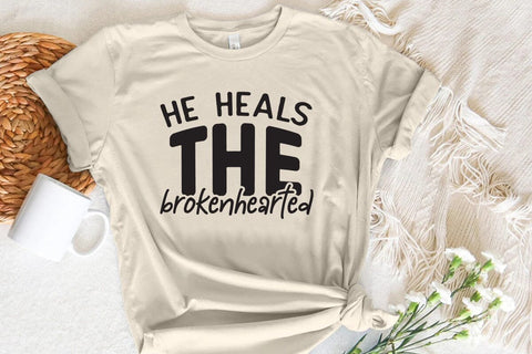 He heals the brokenhearted SVG Angelina750 