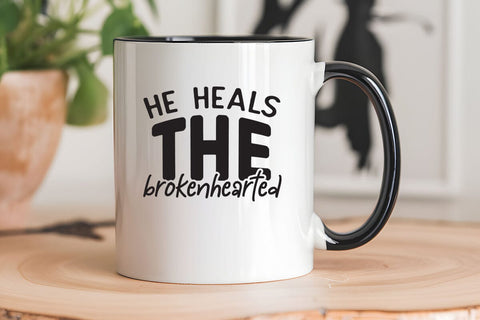 He heals the brokenhearted SVG Angelina750 