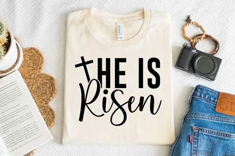 He is risen Sleeve SVG Design, Christian Sleeve SVG, Faith SVG Design, Jesus Sleeve SVG SVG Regulrcrative 
