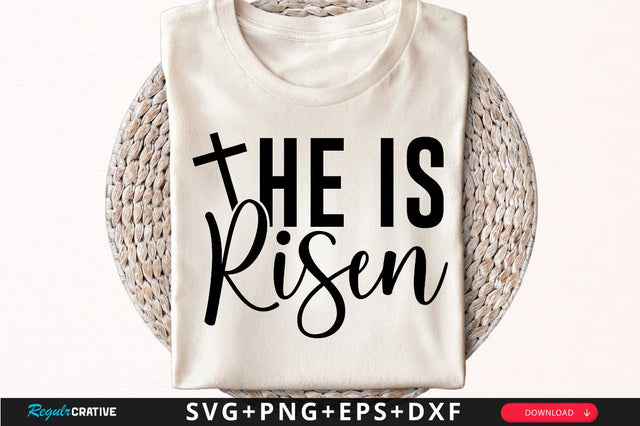 He is risen Sleeve SVG Design, Christian Sleeve SVG, Faith SVG Design, Jesus Sleeve SVG SVG Regulrcrative 