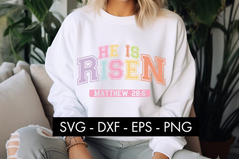 He Is Risen SVG Cut File PNG SVG Freeling Design House 