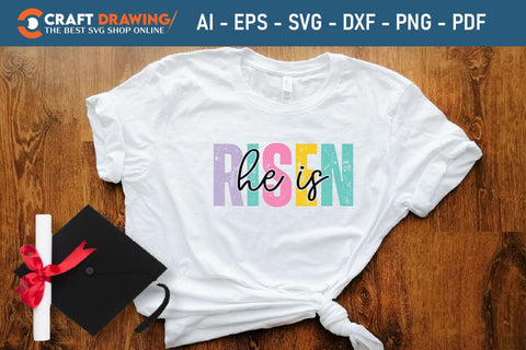 He Is Risen Svg Cutting File SVG Debashish Barman 