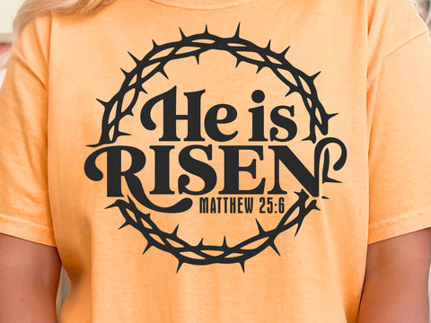 He Is Risen Svg, Easter Svg, Easter Shirt Svg, Spring Svg, It Is Finished Svg, Christian Svg, Resurrection Svg, Faith Svg, Cross Svg SVG DesignDestine 