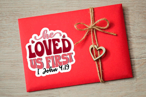 He loved us PNG Sticker Sublimation Regulrcrative 