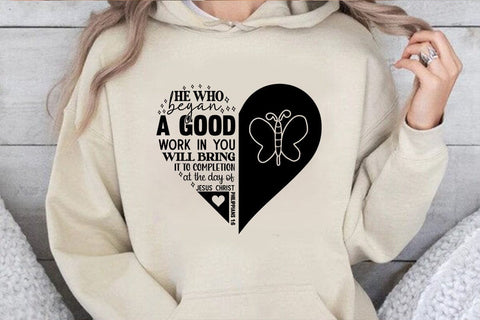 he who began a good work in you SVG Angelina750 