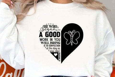 he who began a good work in you SVG Angelina750 