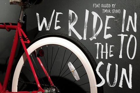 Head Hunters - Hand-Brushed Font Font Timur type 