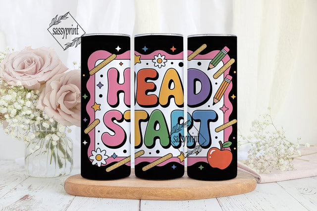 Head Start Tumbler Wrap Sublimation sassyprint 