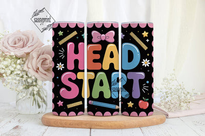Head Start Tumbler Wrap Sublimation sassyprint 