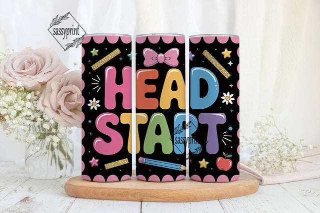 Head Start Tumbler Wrap Sublimation sassyprint 