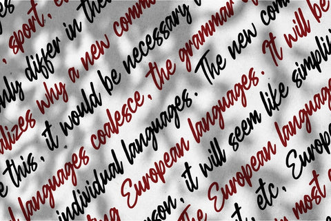 Headmista Script Typeface Font Fadeline Std. 