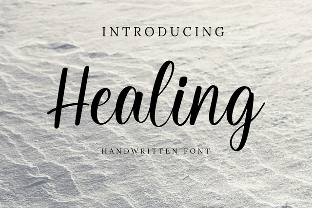 Healing Font LetterdayStudio 