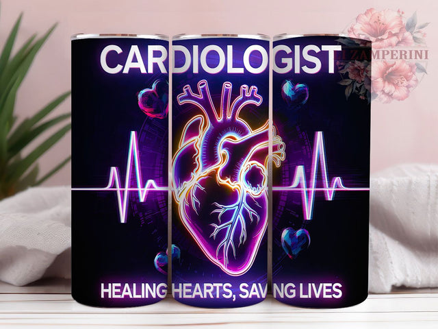 Healing Hearts Doctor Tumbler Wrap, Healing Hearts Sublimation Art, 20oz Skinny Tumbler Wrap, Heart Doctor Gift Idea, Medical Professional Tumbler Wrap, Saving Lives Tumbler Sublimation Li Zamperini 