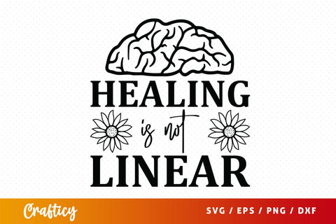 Healing is not linear (3) Design SVG Designangry 