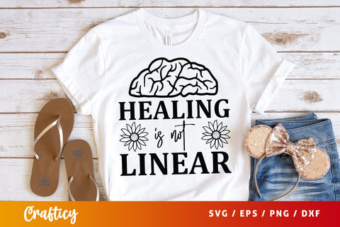 Healing is not linear (3) Design SVG Designangry 