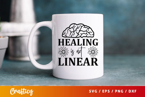 Healing is not linear (3) Design SVG Designangry 