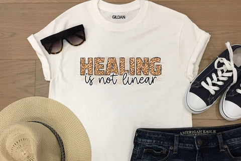 Healing is Not Linear, Mental Health Sublimation Sublimation CraftLabSVG 